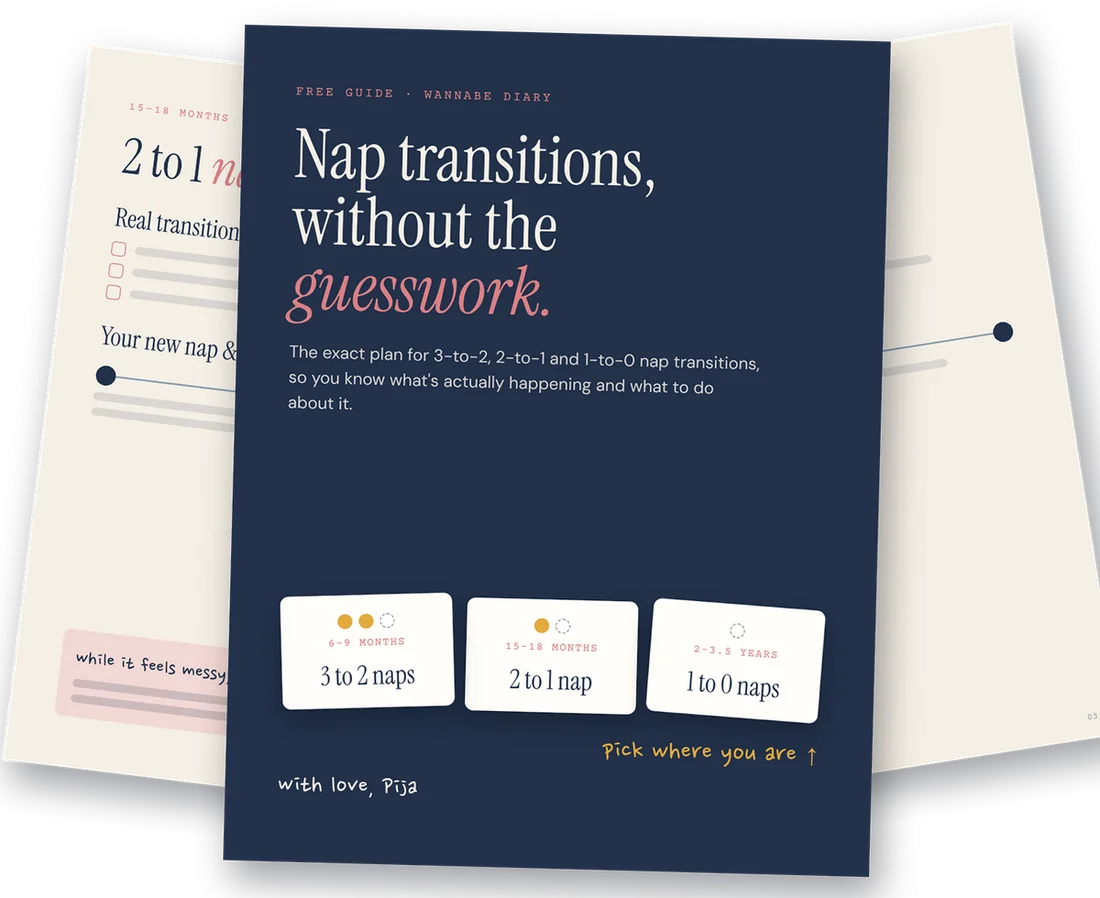 Pages from the Nap Transitions Guide
