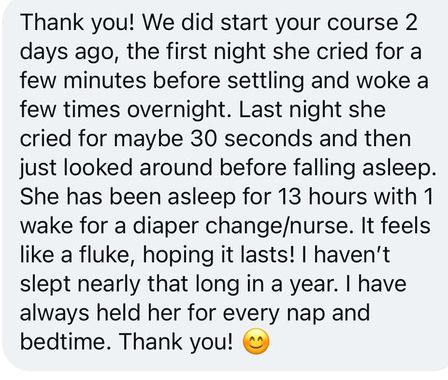 A parent's message about the self-settling plan